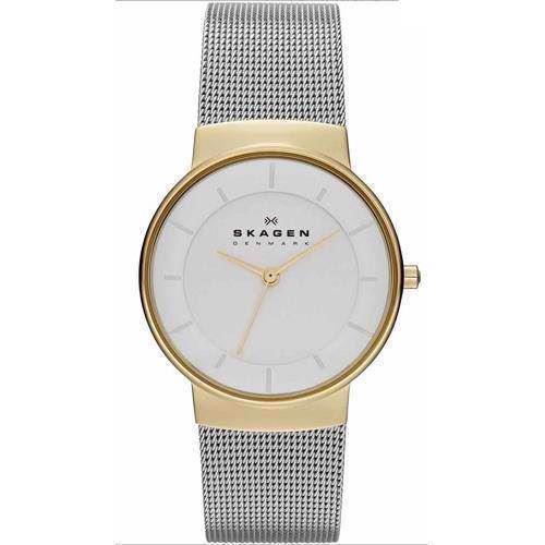 Image of forgyldt rustfri stål Nicoline quartz Dame ur fra Skagen